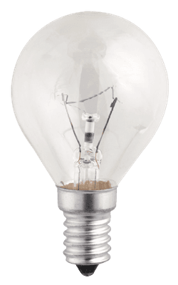 Лампа накаливания ЛОН 60Вт E14 240В P45 clear | 3320270 | Jazzway