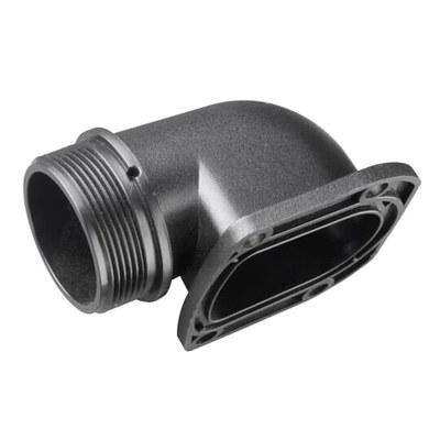 Фитинг угловой AB, нейлон 6, черный, угол 90, AB32-F90 | 7TCA298010R0071 | ABB