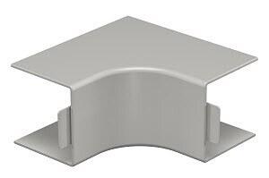 Крышка внутреннего угла кабельного канала WDK 60x60 мм (ПВХ,серый) (WDK HI60060GR) | 6022383 | OBO Bettermann