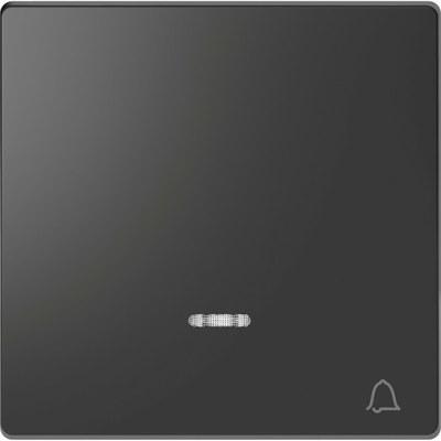 D-Life КЛАВИША с линзой для LED модуля, сим. звонок, АНТРАЦИТ , SD | MTN3325-6034 | Schneider Electric