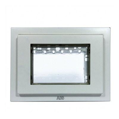 ABB Рамка монтажная ITA, 3-модульная, рамка+набор монтажный IP55, FM, Zenit, серый | N3373 GR | 2CLA337300N1701 | ABB