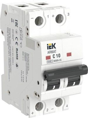 ARMAT Авт. выкл. M06N-DC 2P C 10А | AR-M06N-2-C010DC | IEK
