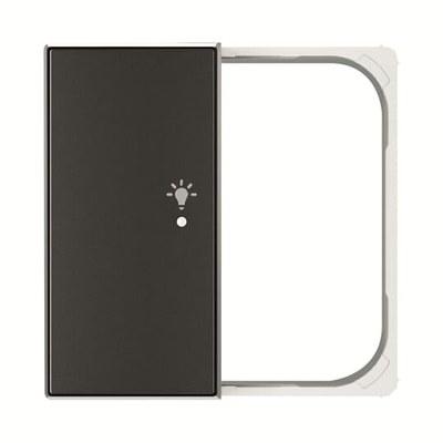 SRL-2-L-85NS Клавиша двойная левая free@home, SKY, освещение, черный бархат|2CLA852642A1501| ABB