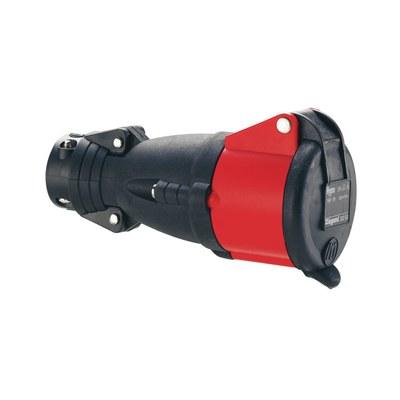 Мобильная розетка Hypra - IP 44 - 3К+Н+З - 16 А - резина | 052294 | Legrand
