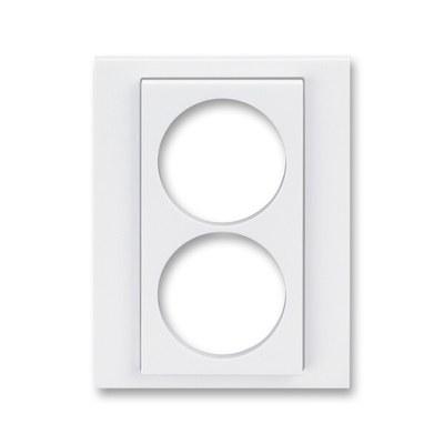 ABB Levit Белый / белый Сменная панель на розетку с з/к двойную Белый | ND5513H-A2223 03 | 2CHH132223A8003 | ABB