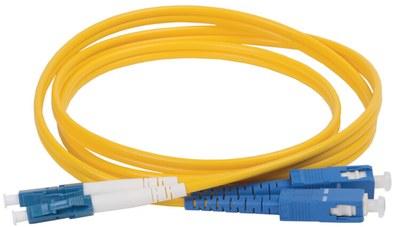 Оптический (патч-корд), SM, 9/125 (OS2), LC/UPC-SC/UPC,(Duplex),3м | FPC09-LCU-SCU-C2L-3M | ITK