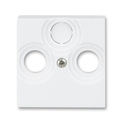 ABB Levit Белый / белый Накладка для розеток TV-R / TV-R-SAT Белый | 5011H-A00300 03 | 2CHH080300A4003 | ABB