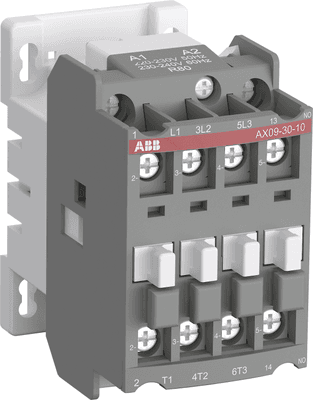 Контактор AX12-30-10-80 12А AC3, с катушкой управления 220-230В АС|1SBL911074R8010| ABB
