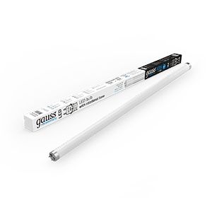 Лампа светодиодная Elementary T8 10W 800lm 6500K G13 600mm стекло поворотная LED 1/30 | 93030-R | Gauss