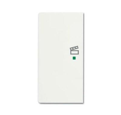 Клавиша двойная левая free@home, сцена, future, цвет белый бархат|6220-0-0609| ABB