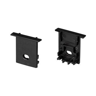 Заглушка SL-COMFORT-1722-F BLACK c отверстием (arlight, Пластик) | 031778 | Arlight