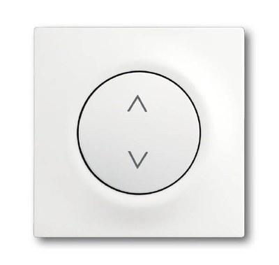 Клавиша для механизма электронного выключателя Busch-Jalousiecontrol , серия impuls, цвет белый бархат | 6430-0-0379 | 2CKA006430A0379 | ABB