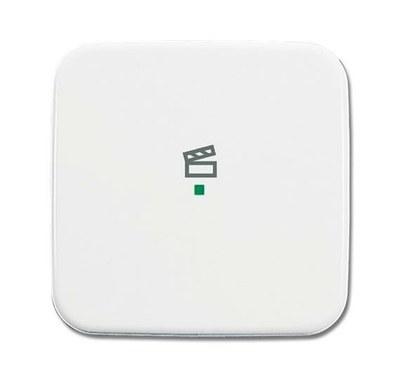 SRS-1-214 Клавиша одинарная free@home, сцена, Reflex, альпийский белый|6220-0-0189| ABB