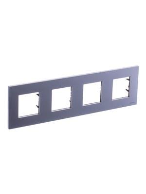 ABB Zenit Альп. белый Рамка 4-я (2+2+2+2 мод) | N2274 BL | 2CLA227400N1101 | ABB
