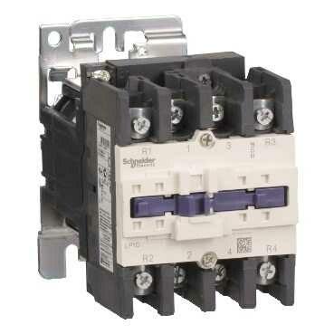 КОНТАКТОР D 4Р (4 НО),AC1 125 A,24V DC,ЗАЖИМ ПОД ВИНТ | LP1D80004BD | Schneider Electric