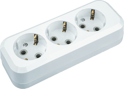 Колодка 61 584 NCA-BL01-03-E-WH 3гн с/з АБС пластик |61584 |Navigator