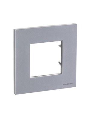 ABB Zenit Серебряный Рамка 1-я (2 мод) | N2271 PL | 2CLA227100N1301 | ABB