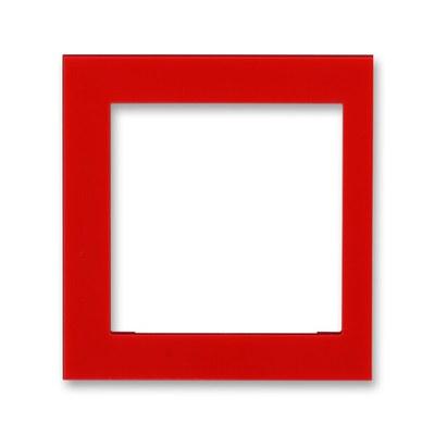 ABB Levit Красный Накладка на рамку 55х55 внешняя | 3901H-A00255 65 | 2CHH010255A4065 | ABB