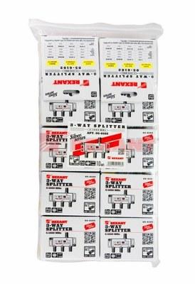 ДЕЛИТЕЛЬ ТВ x 3 + 4шт. F "BOX" 5-1000 МГц "Silver" | 05-6102 | REXANT