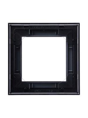 ABB Levit Антрацит / дымчатый чёрный Рамка 1-ая | 3901H-A05010 63W | 2CHH015010A6063 | ABB