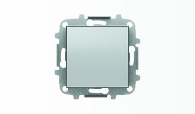 Заглушка с суппортом, серия SKY, цвет серебристый алюминий|2CLA850000A1301| ABB