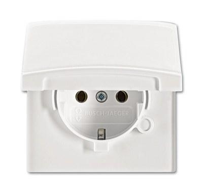Розетка SCHUKO, 20 EUGK-34-101, с крышкой, Allwetter44, IP44, альп. белый, уплотн. кольцо в комплекте, 16А, 250В. | 2064-0-0289 | 2CKA002064A0289 | A