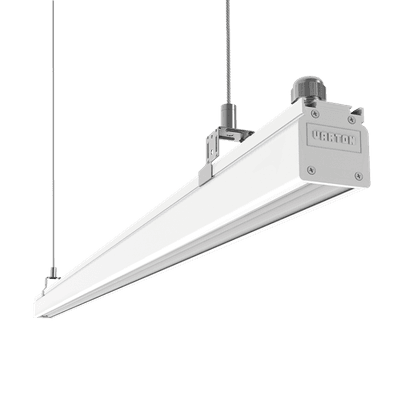 Светильник светодиодный Mercury Mall IP54 2173x54x58 мм опал 63W 4000К белый RAL9003 муар диммир. по DALI | V1-R0-00567-31D02-5406340 | VARTON