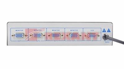 Делитель гнездо VGA на 4 гнезда VGA, 150 МГц, металл | 17-6924 | REXANT