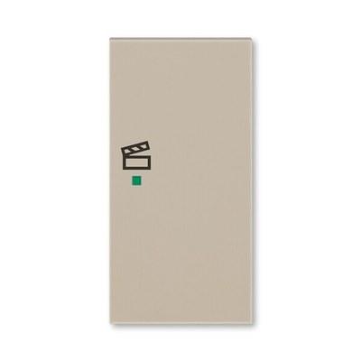 ABB Levit Кофе макиато Клавиша 2-ая правая с символом сцены free@home | 6220H-A02203 18 | 2CHH622203A4018 | ABB