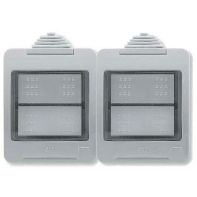 ABB Zenit/Stylo Коробка IP55 для открытой установки на 4 модуля | N3292 | 2CLA329200N1101 | ABB