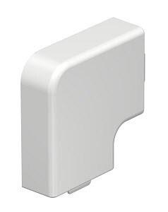 Крышка плоского угла кабельного канала WDK 15x40 мм (ПВХ,белый) (WDK HF15040RW) | 6192769 | OBO Bettermann