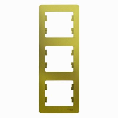 Glossa Фисташковый Рамка 3-ая, вертикальная | GSL001007 | SE
