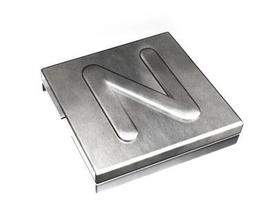 Маркировка для каб.стяжки,нерж.сталь,'N',100 шт | 7TCG009470R0091 | ABB