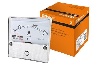 Амперметр А80 1500А/5А-2,5, (поверенный), | SQ1102-0249 | TDM
