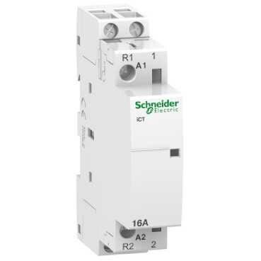 Контактор модульный iCT16A 1НО 1НЗ 230/240В АС 50Гц | A9C22715 | Schneider Electric