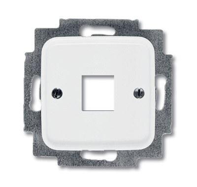 Накладкадля 1-го разъёма Modular Jack (артикулы 0210, 0211 и 0219), серия Reflex SI, цвет альп. белый | 1753-0-3833 | 2CKA001753A3833 | ABB