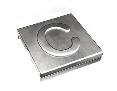 Маркировка для каб.стяжки,нерж.сталь,'C',100 шт | 7TCG009470R0078 | ABB
