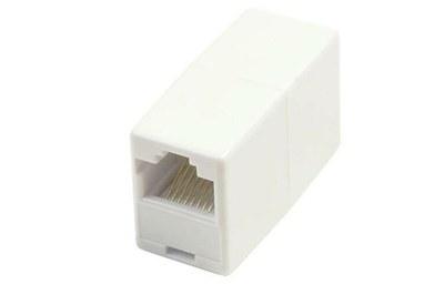Проходной адаптер кат.5E UTP, RJ45-RJ45, тип Keystone Jack | CS7-1C5EU | ITK