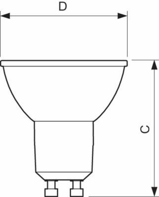 Лампа светодиодная LED Essential LED 4.6-50W GU10 827 36D | 929001215208 | PHILIPS
