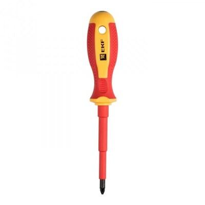Отвертка Expert PH2x100 мм 1000В EKF PROxima|ph-2-100-exp-in|EKF