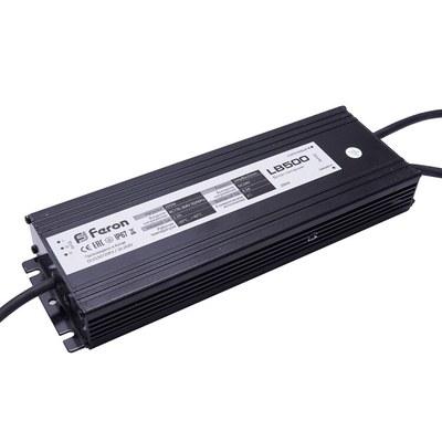 Трансформатор для светодиодной ленты LB500 DC24V 200W IP67 244*80*32мм | 25934 | Feron