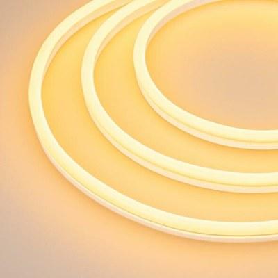 Гибкий неон GALAXY-1608-5000CFS-2835-100 12V Yellow (16x8mm, 12W, IP67) (arlight, 12 Вт/м, IP67) | 029370 | Arlight