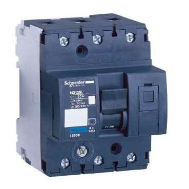 Выключатель автоматический трехполюсный NG125L 32А B 50кА | 18763 | Schneider Electric