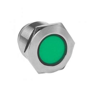 Лампа зеленая сигнальная S-Pro67 19 мм 230В PROxima | s-pro67-321 | EKF