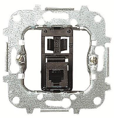 Розетка телекоммуникационная на 8 контактов, тип RJ45, категория 5е | 8118.5 | 2CLA811850A1001 | ABB