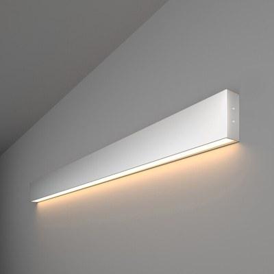 Светильник светодиодный накладной линейный односторонний103см 20W 3000K матовое серебро (101-100-30-103) | a041480 | Elektrostandard