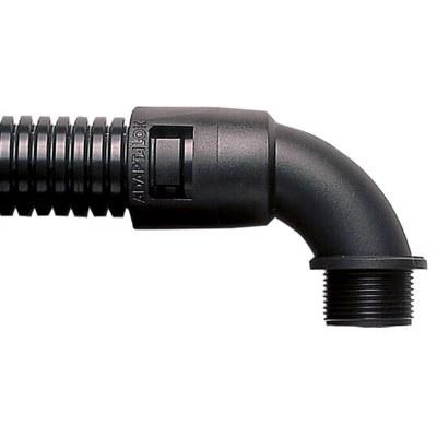Фитинг AL21/050/C90/BL, 90°, полиамид 66, черный, резьба 050, d21, 10 шт. в пачке | 7TCA296000R0547 | ABB