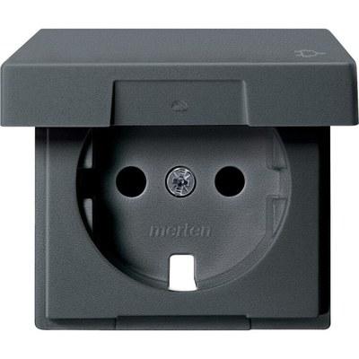 ЦЕНТР.ПЛАТА С КР.Д/МЕХ.РОЗ.SCHUKO АНТР | MTN2340-0414 | Schneider Electric