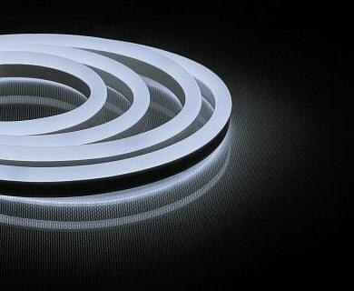 Лента светодиодная LS721 144SMD(2835)/м 12Вт/м 220V IP67, длина 50м, 6500K, неоновая | 32710 | FERON