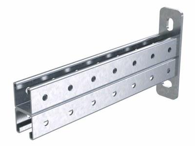 Консоль двойная, 41х41мм, L200мм, INOX 304 | IBBD4120C | DKC